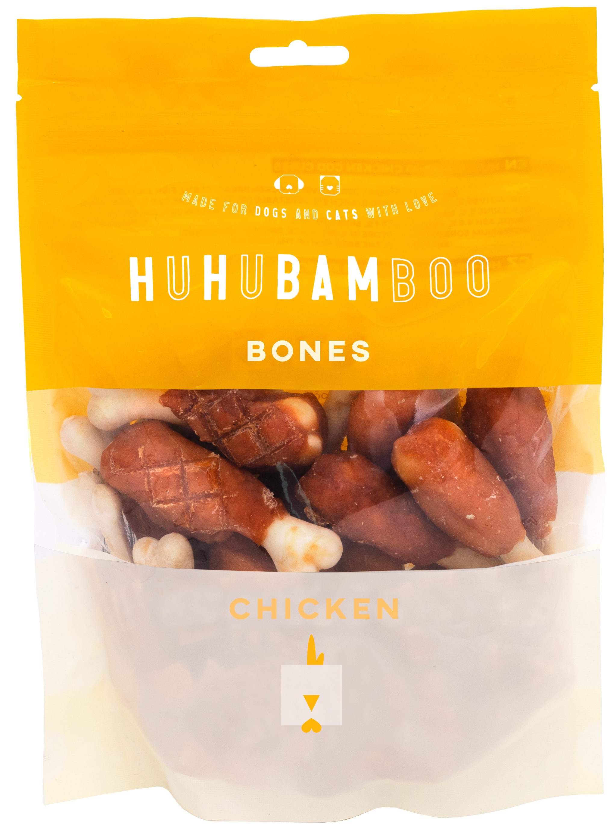 Huhubamboo kost s kuřecím 250g