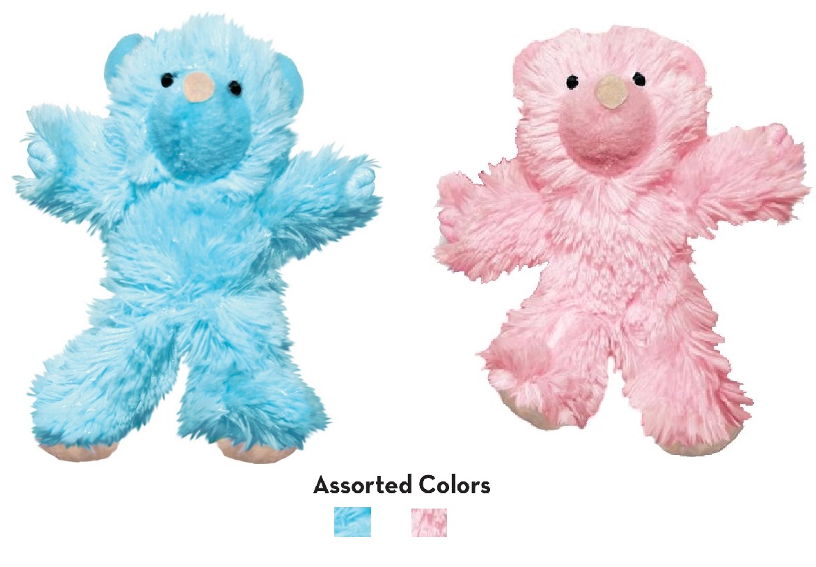 KONG Cat hračka plyšová medvídek catnip (mix barev)