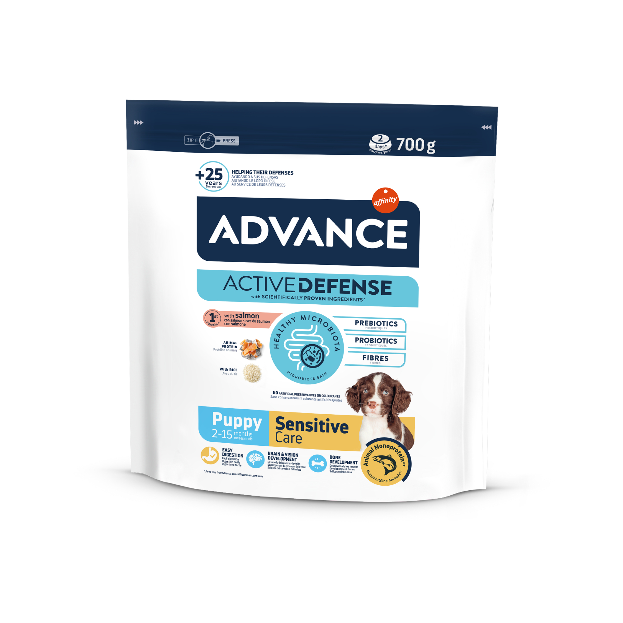 Advance puppy sensitive losos a ryze 700g