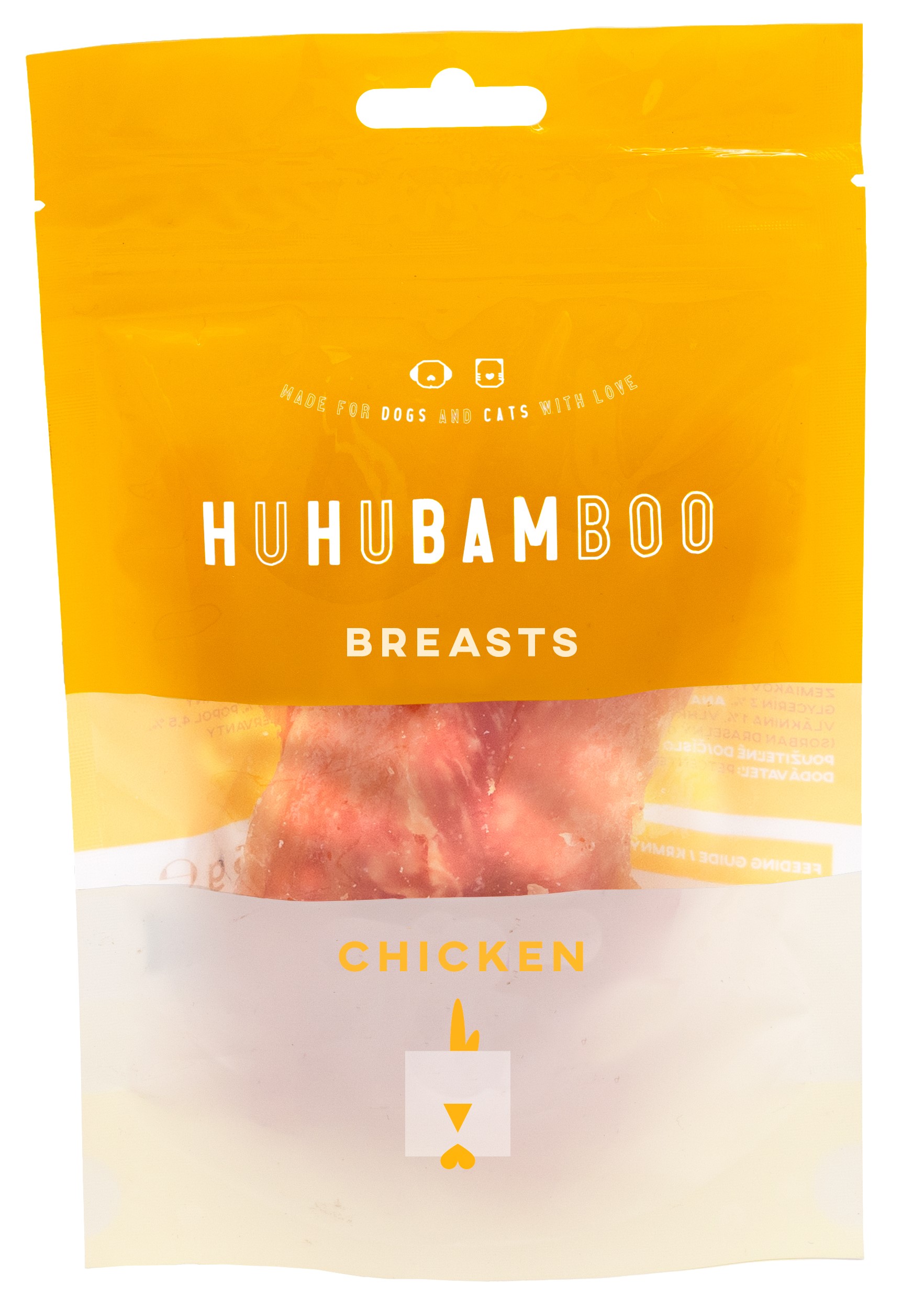 Huhubamboo kuřecí prsa 75g