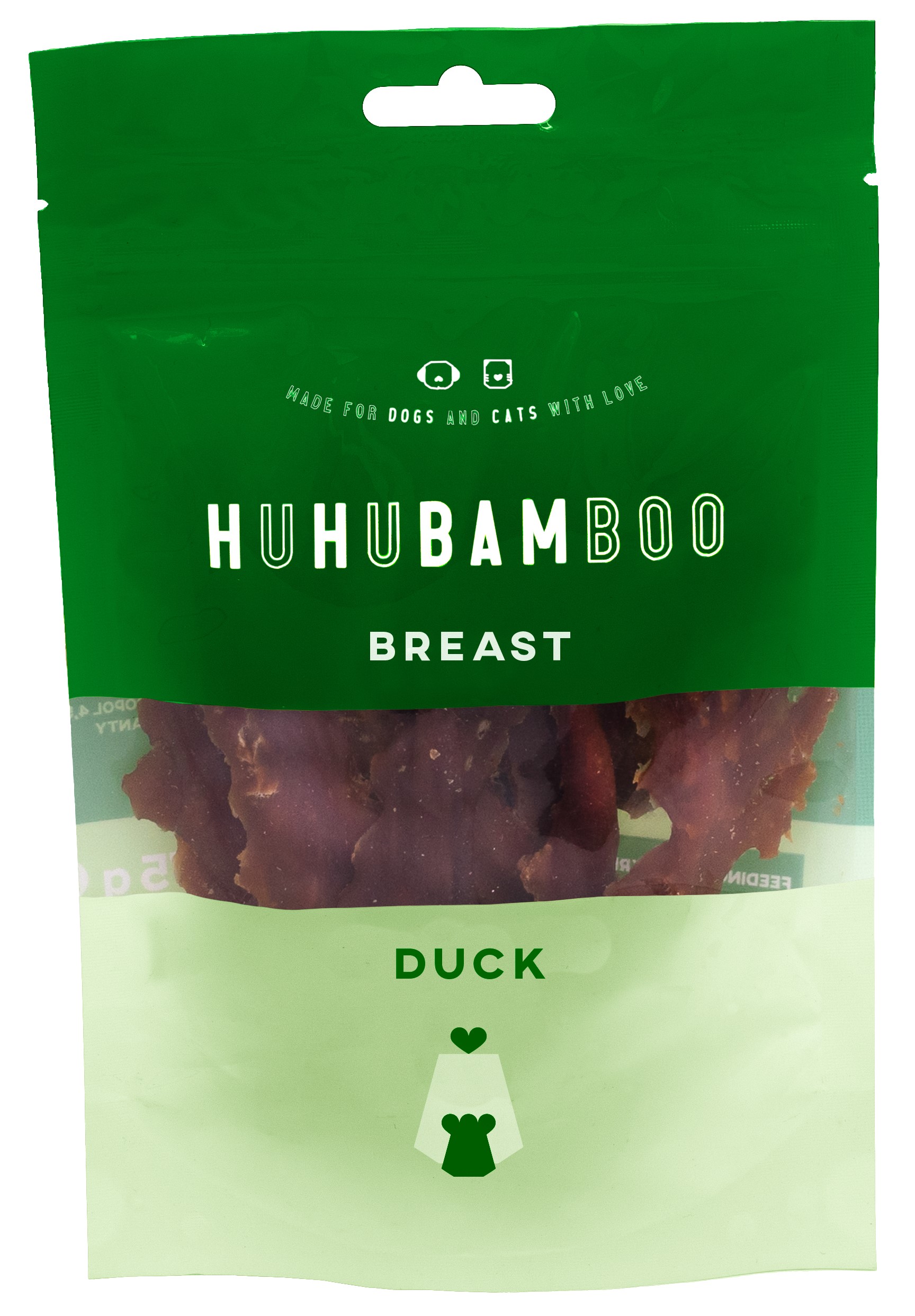 Huhubamboo kachní prsa 75g