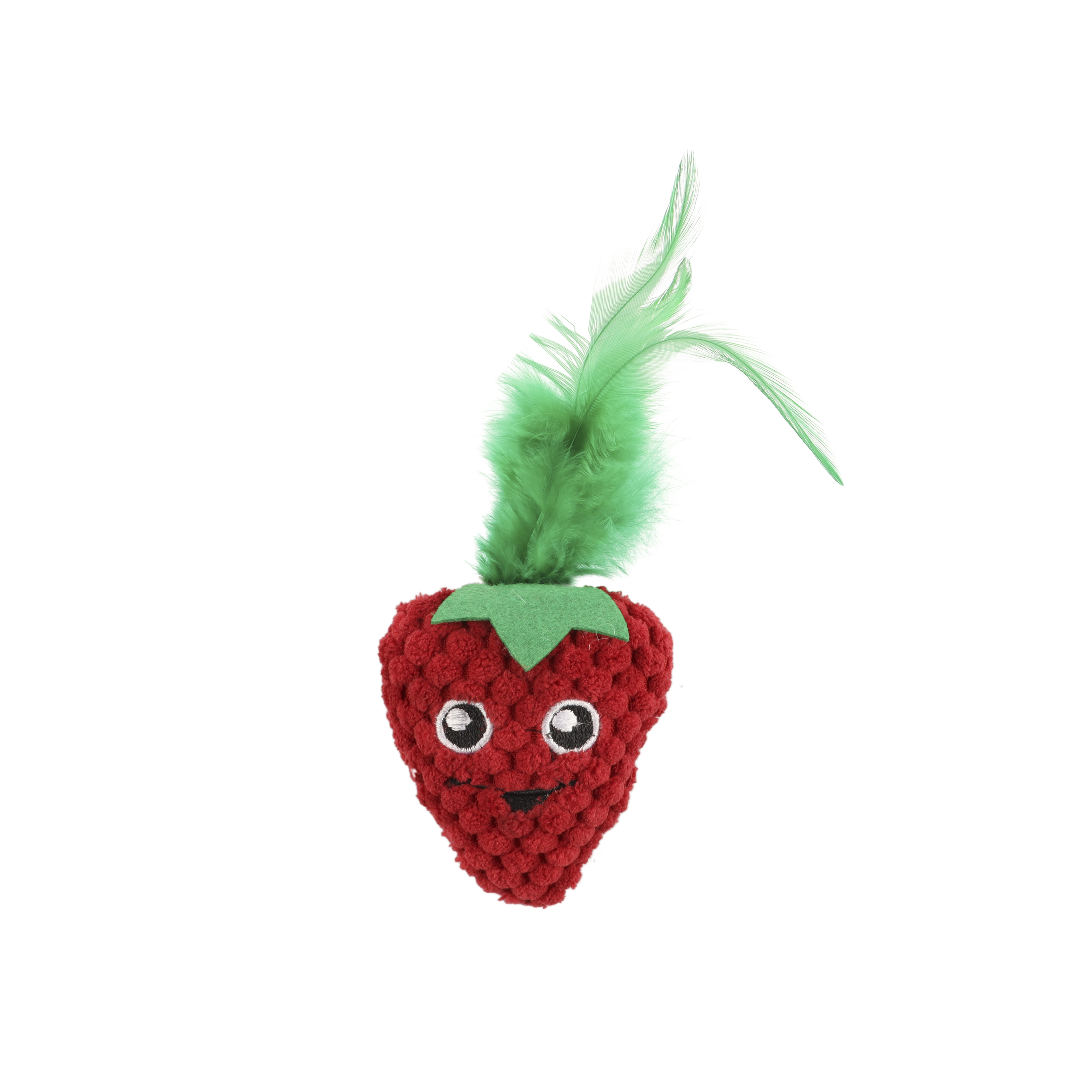 Huhubamboo hračka pro kočky jahoda