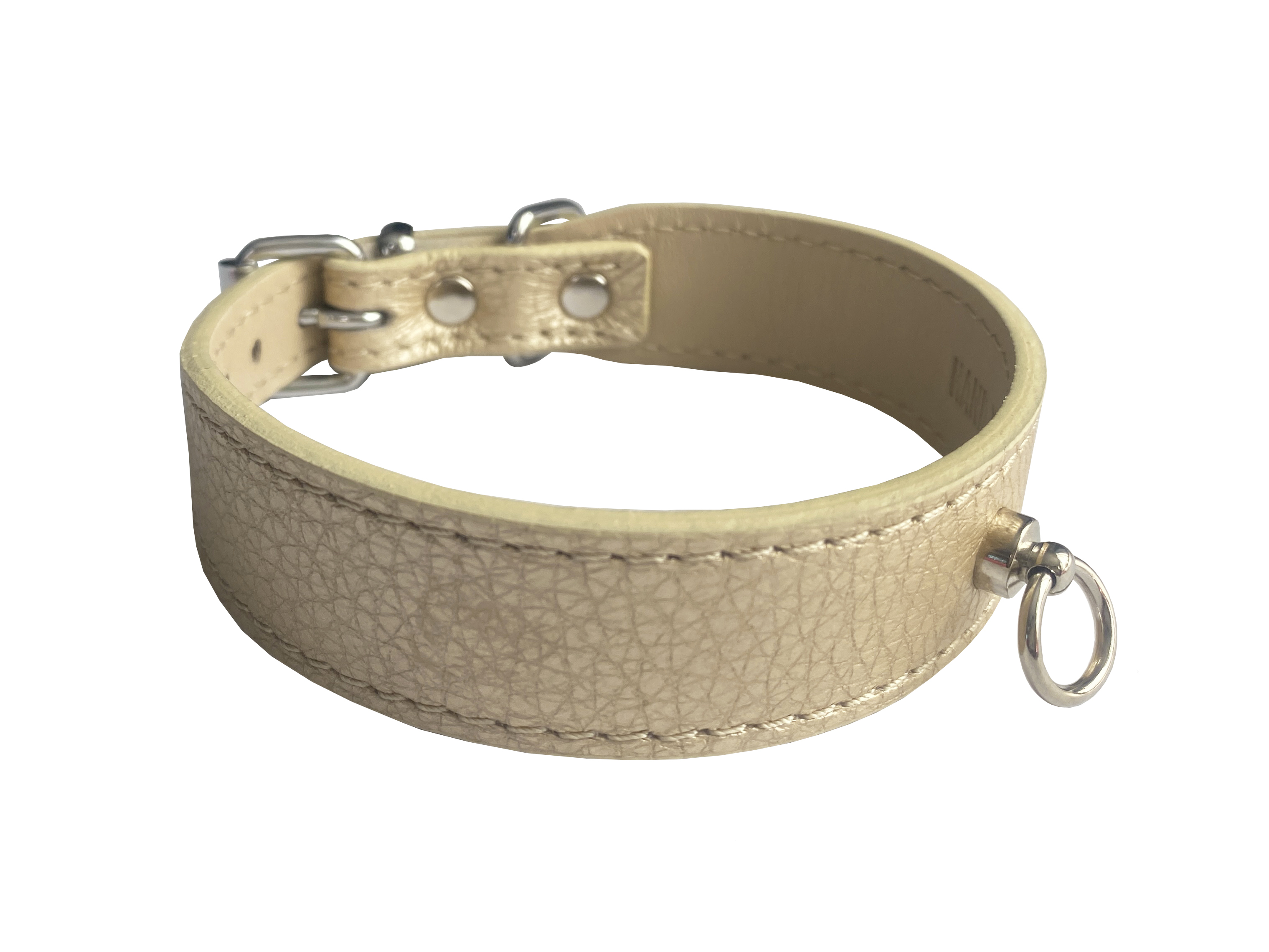 HUHUBAMBOO METAL obojek béžový S