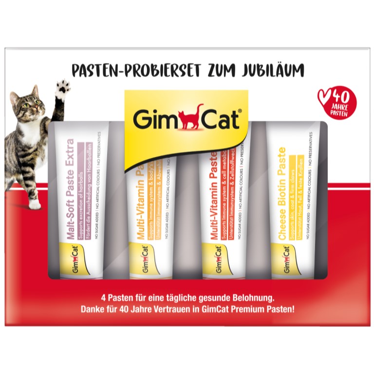 GimCat pasta pro kočky multipack 4x15g
