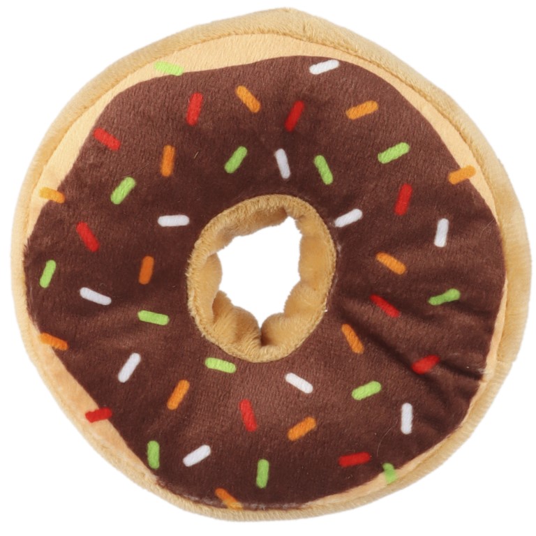 Huhubamboo hračka pro psy donut 12cm
