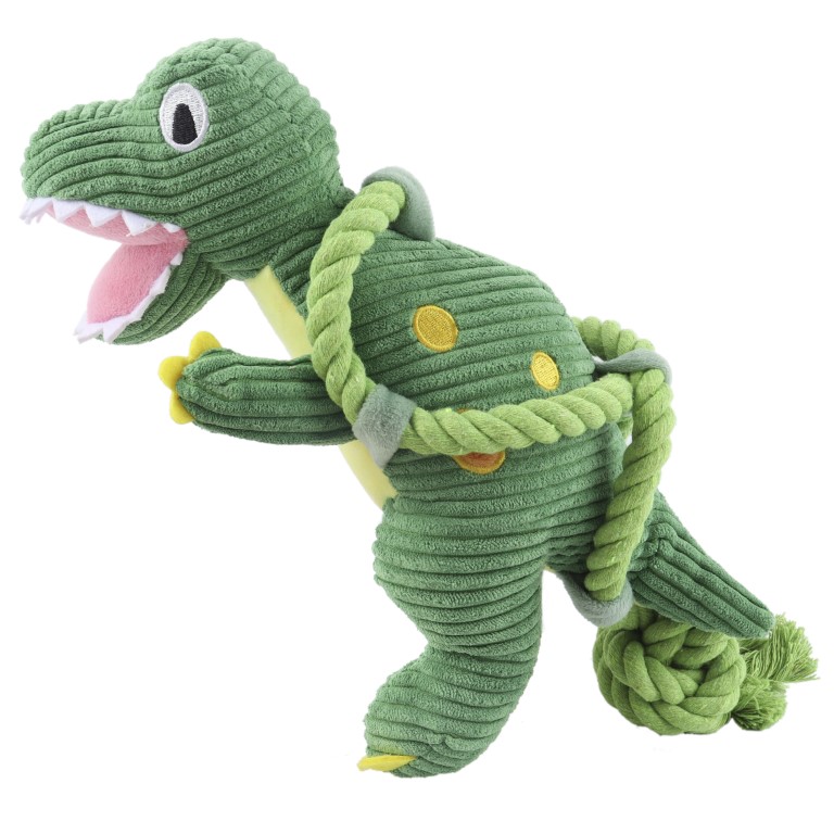 Huhubamboo hračka pro psy T-Rex 33cm