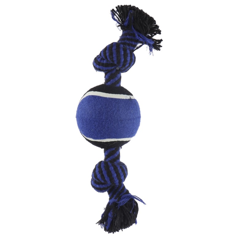 Huhubamboo hračka pro psy tenisák na šňůře