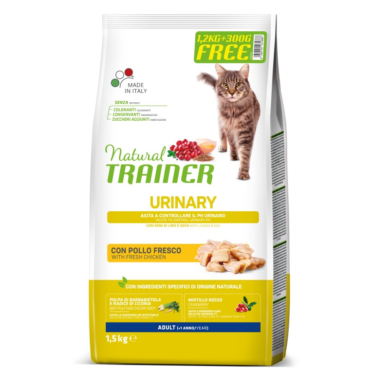 Natural Trainer TRAINER Nature Cat Sensitive Plus Urinary kuřecí 1,5kg