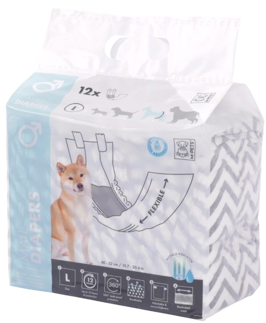 Levně M-Pets Pleny pro psy L