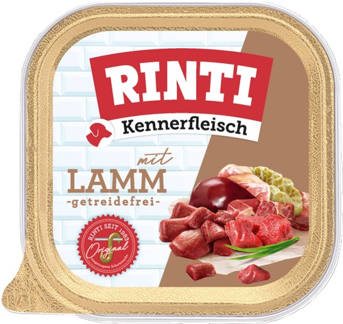 Levně RINTI vanička jehněčí 300g