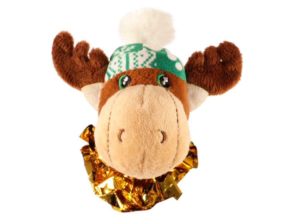 Huhubamboo vánoční sob pro kočky