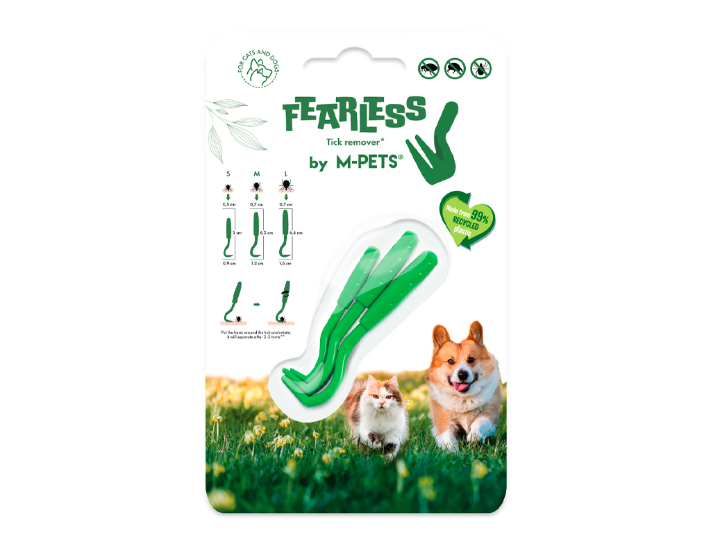 Levně M-Pets háček na klíšťata sada 3 ks