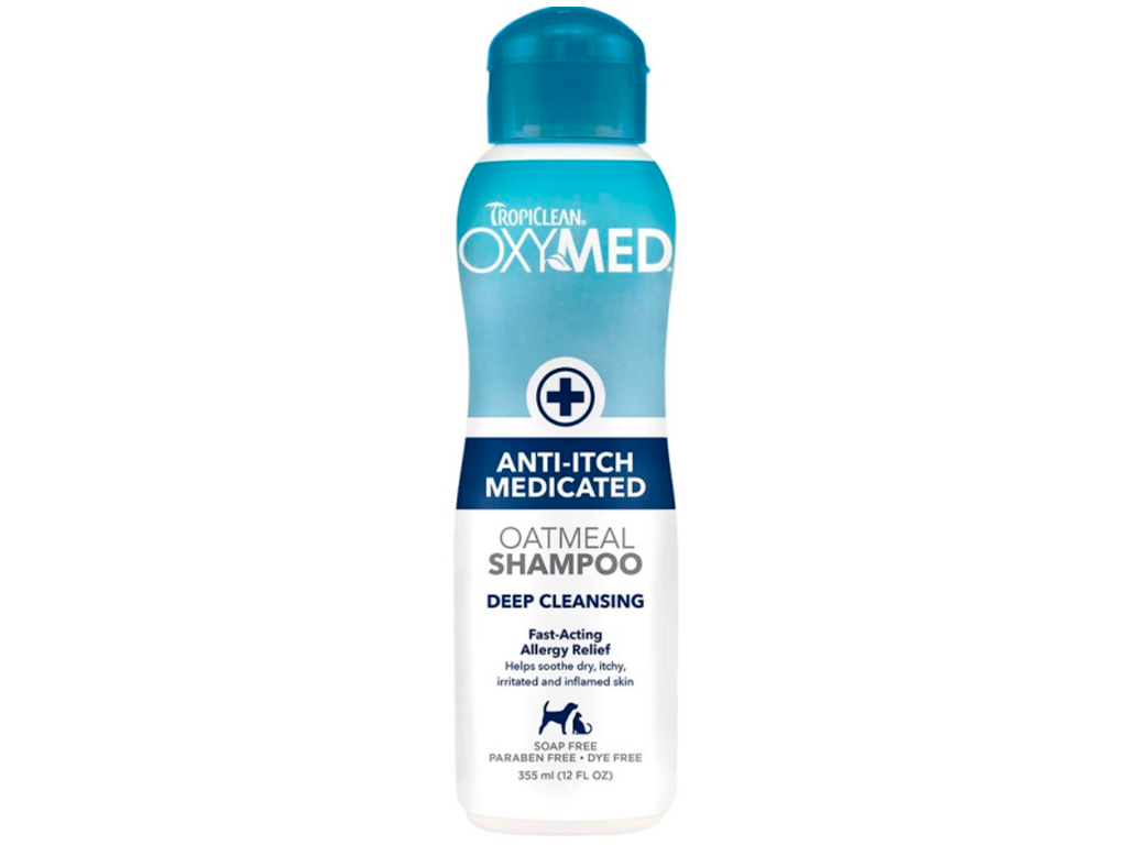 Levně TropiClean Oxy-Med šampon proti svědění 355 ml