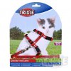 Trixie Nylonový postroj pro koťata - motiv 21-34cm/8mm
