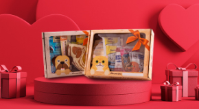 Valentín na predajni