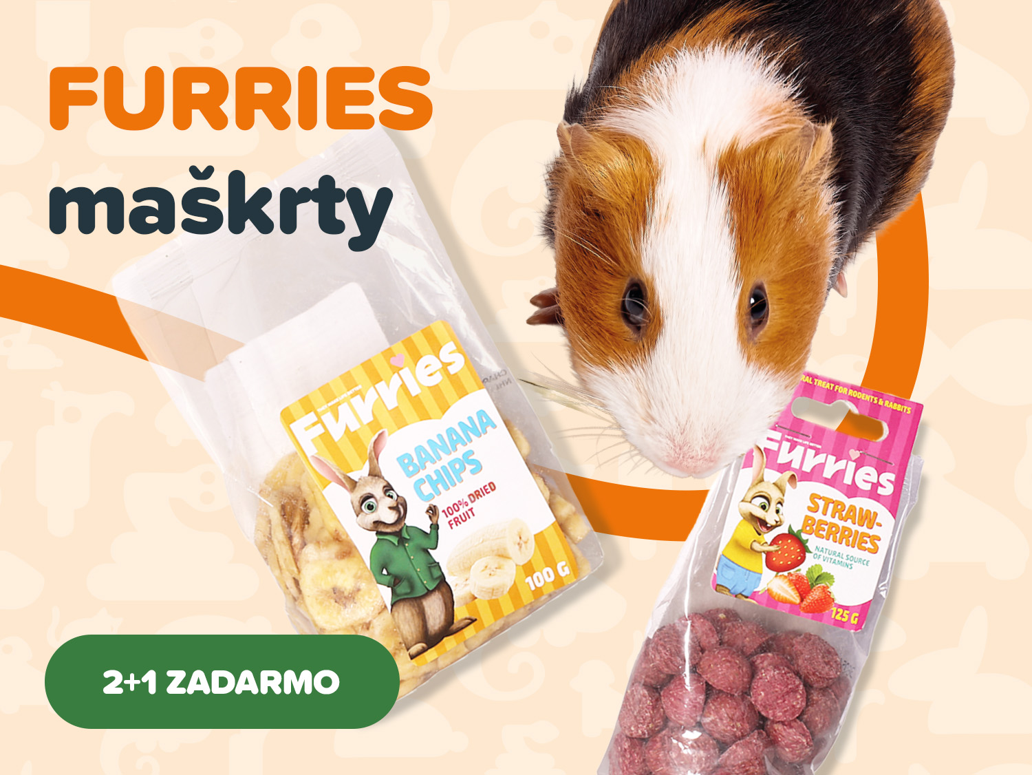 Furries maškrty – 2+1 zadarmo