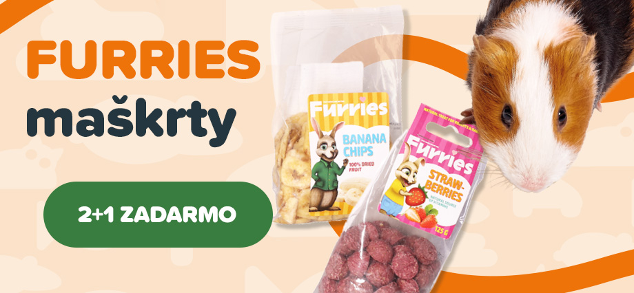 Furries maškrty 2+1 zadarmo