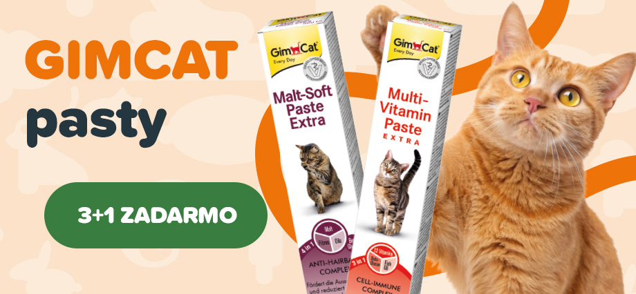 GimCat pasty 3+1 zadarmo