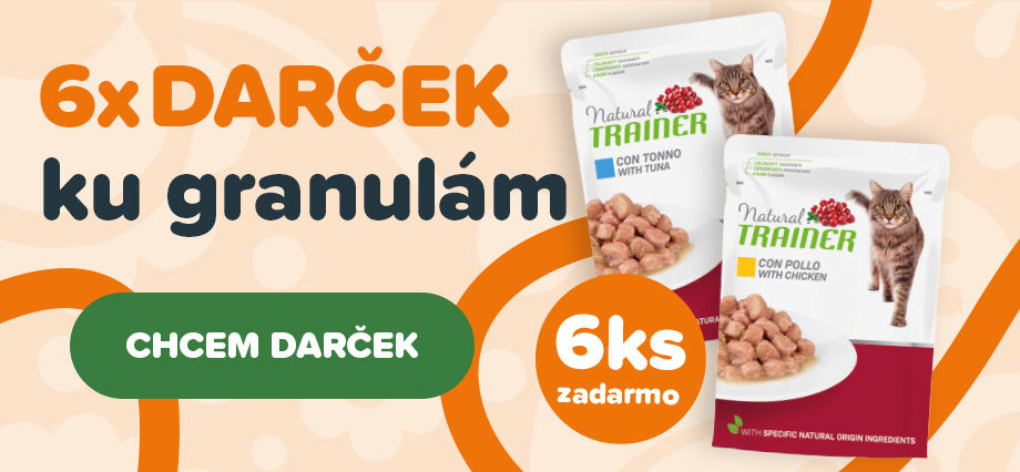 6x dárek ke granulím – KOČKA