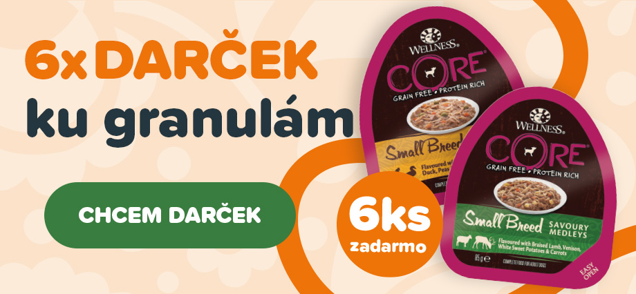 6x dárek ke granulím – PES