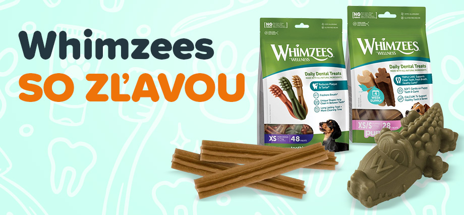 Whimzees se slevou