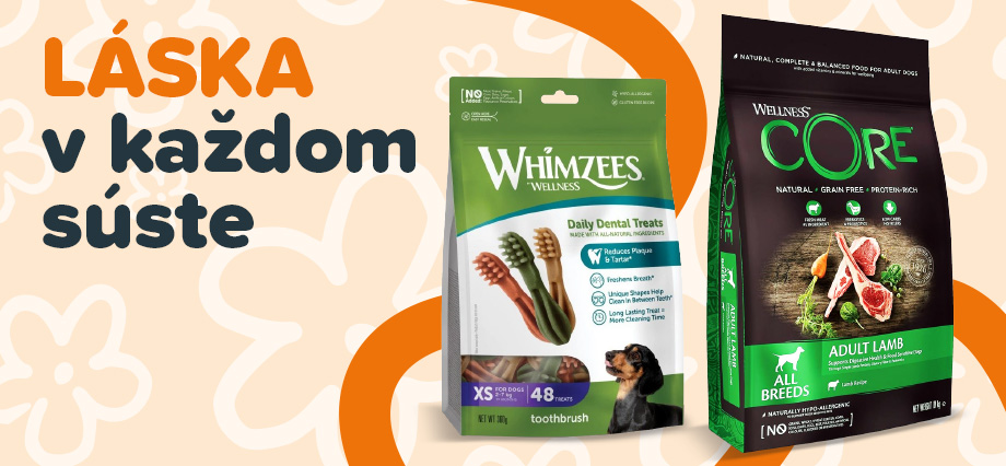 Krmivo + pamlsky pes