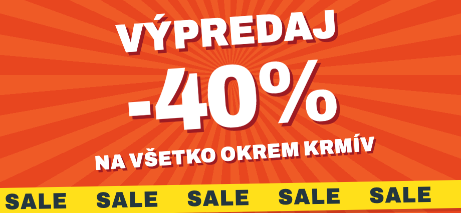 Výpredaj -40%