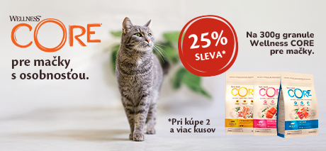 WELLNESS CORE 25% SLEVA PŘI KOUPI 2 S VÍCE KUSŮ 300G cat 2