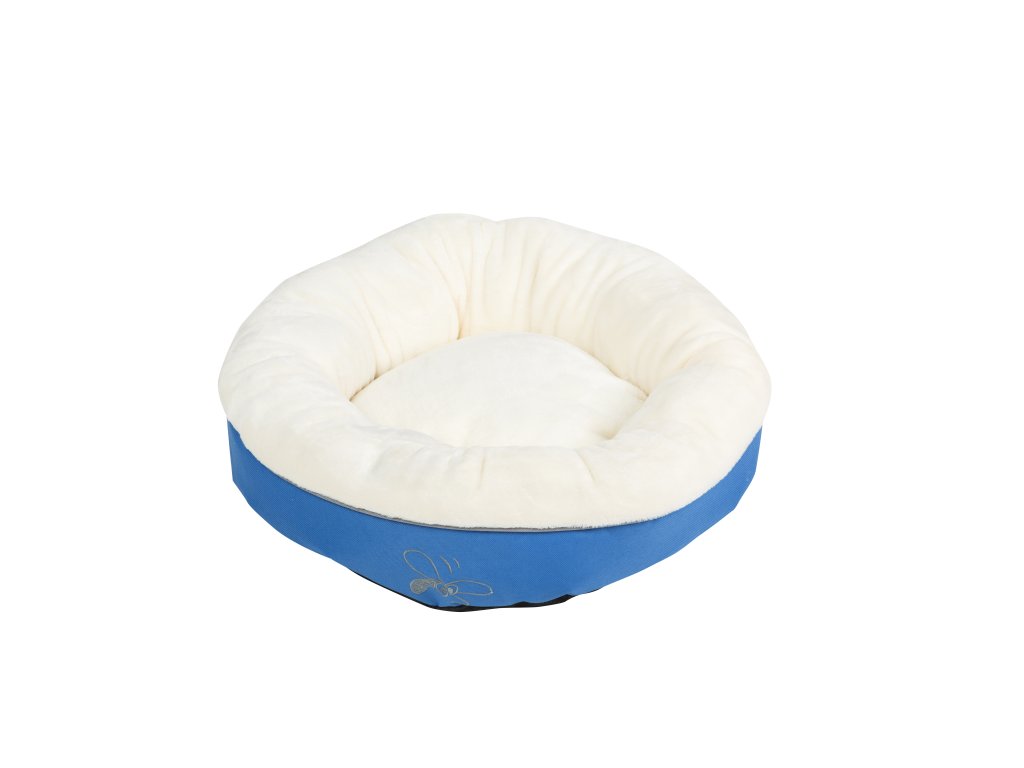 Pelech Huhubamboo Lux Cat modrá šedá 35 cm