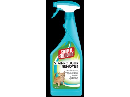 Simple Solution Odstranovac skvrn a pachov pre macky 750ml