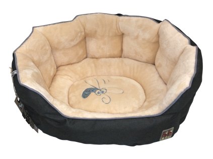 Pelech HUHU Lux cerna šedá L 64cm