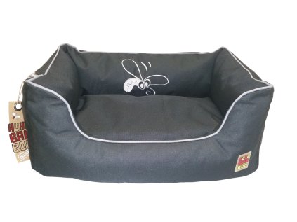 Kanapa Huhubamboo čiera+ šedá 65x40 cm