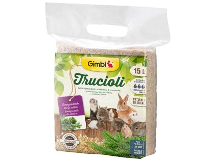 Gimbi podestýlka hoblinová 15l