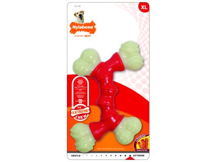 Hračka NYLAB Extreme Chew Double Bone XL