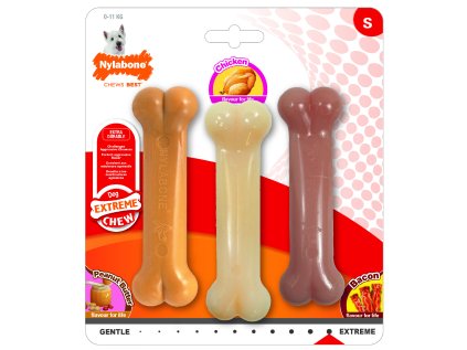 Hračka NYLAB Extreme Chew multip.baleni 3ks S
