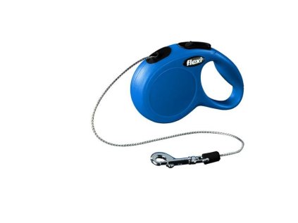 Flexi New Classic M snura 8m/20kg modra