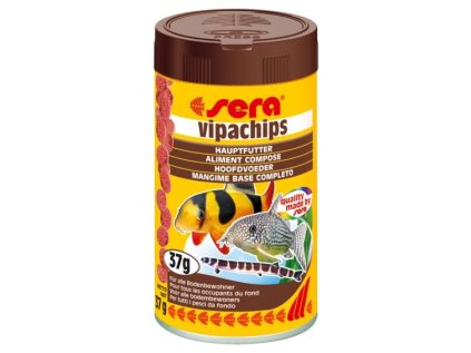 Sera špeciálne krmivo pre riasožravé ryby vipachips 100ml NATURE