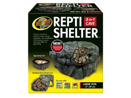 Zoomed skrýša Repti Shelter 3v1 Cave L