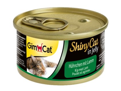 Konzerva ShinyCat Kura s jahňacím 70 g