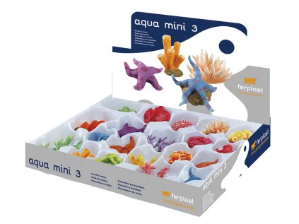 Akvarijná dekorácia Ferplastplast sada AQUA MINI 3 1ks
