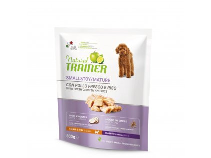 Natural Trainer Small&Toy Maturity Čerstvé kurča 800g