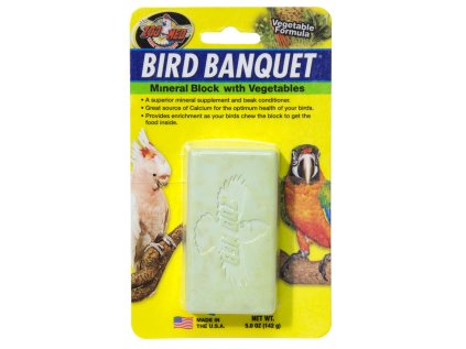 Bird Banquet minerálny blok se zeleninou L