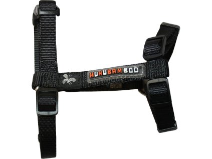 Postroj Huhubamboo čierny 1,2x35 / 55cm