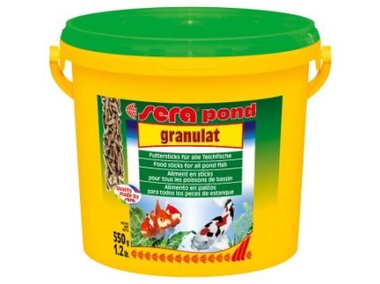 Sera kompletné krmivo pre okrasné ryby v jazierku Pond Granulat 3800ml NATURE