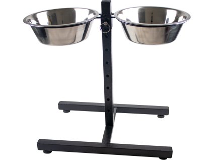 Dvojmiska Huhubamboo nerezova nastaviteľnou 15,5cm