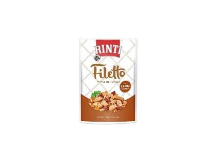 Kapsička Rinti Filetto kuře a jehně v želé 100 g