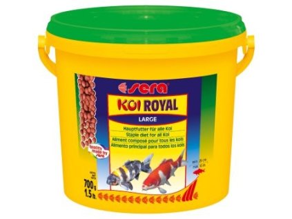 Sera základné krmivo pre koi a ostatné jazierkové ryby Koi Royal Large 3,8 l NATURE