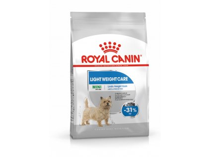 1617 royal canin mini light weight care 8 kg
