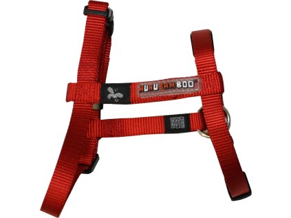 Postroj Huhubamboo červený 1,2x35 / 55cm