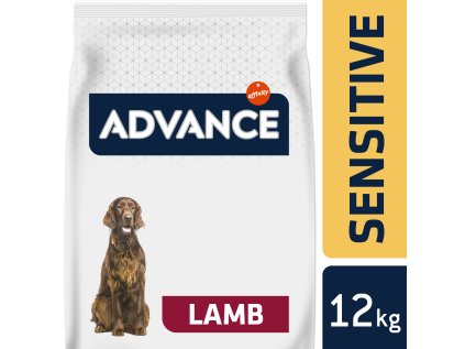 ADVANCE DOG jahňa a ryža 12kg